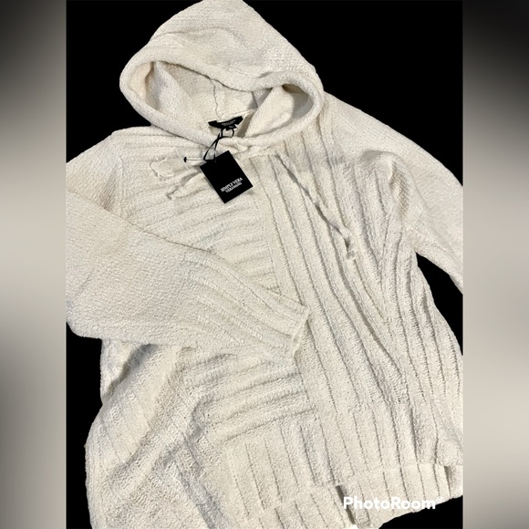 Simply Vera Wang Chenille Hooded Sweater - Picture 4 of 9